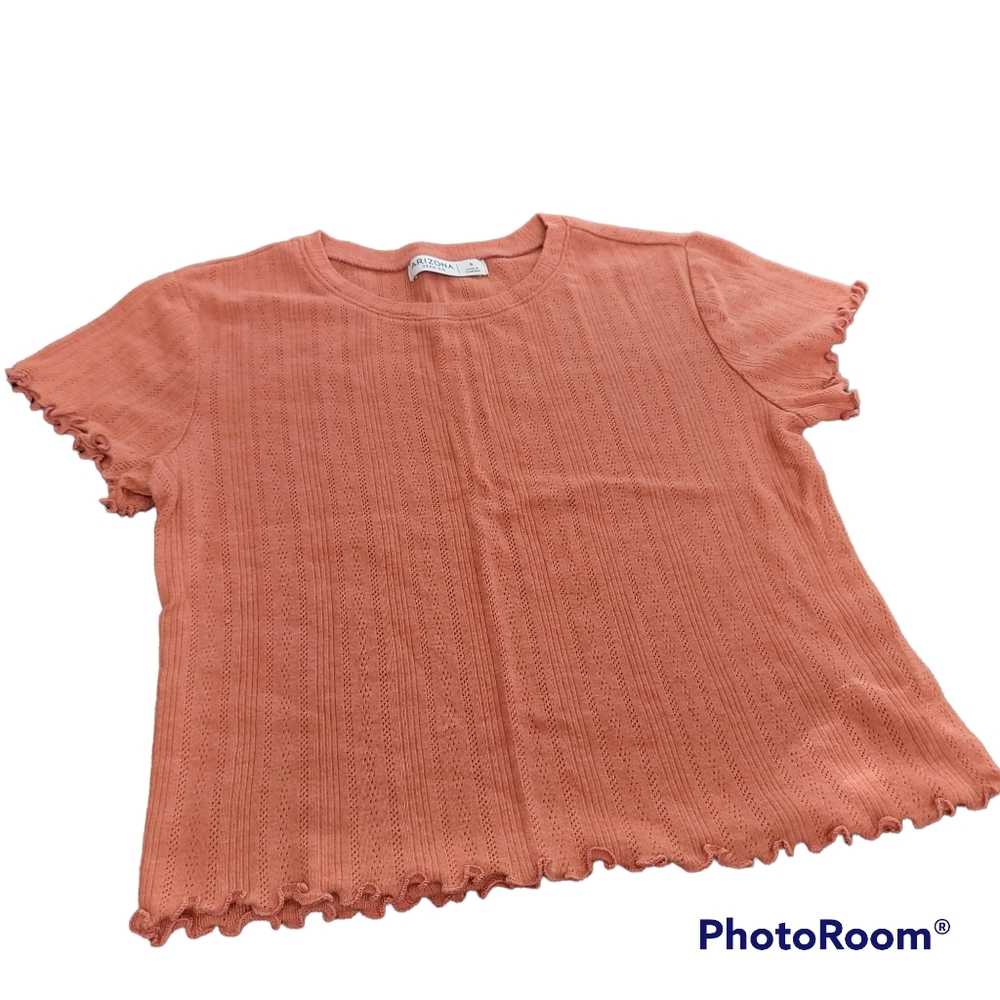Small Ruffled Crop Top - Picture 3 of 4